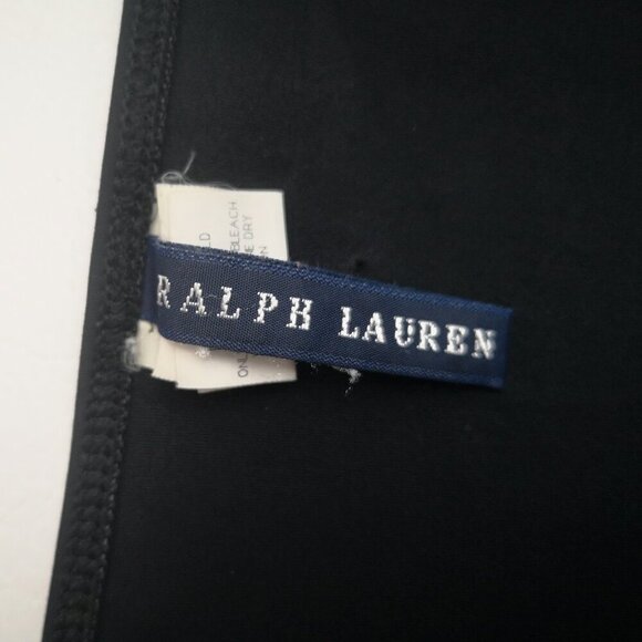 Ralph Lauren Ladies Size Large Black Swim Skirt Only (not lined) - Picture 3 of 8